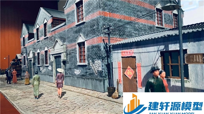 灯塔中共四大纪念馆微缩